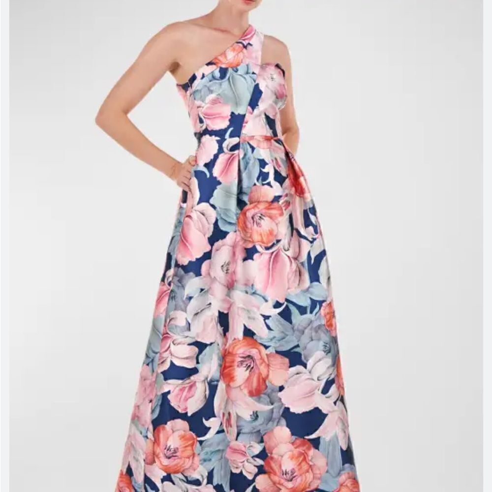 Kay Unger New York Tulip Poppy Dress